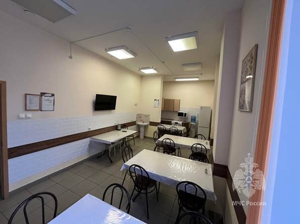 Комната приема и разогрева пищи УПСЧ